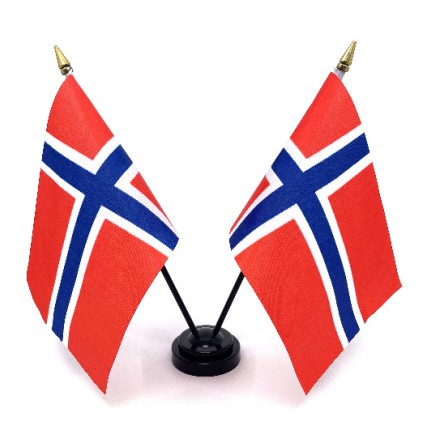 TIR, BUS a karavan - Stolní vlajky - Norsko