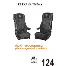 Potahy sedadel TATRA PHOENIX č.124 - manšestr