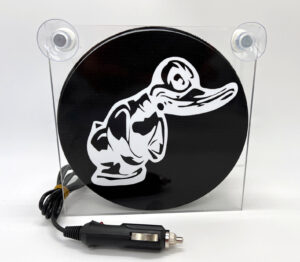 Světelný LED box – rozzlobená Kachna 12/24V