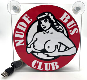 Světelný LED box – Nude Bus Club USB