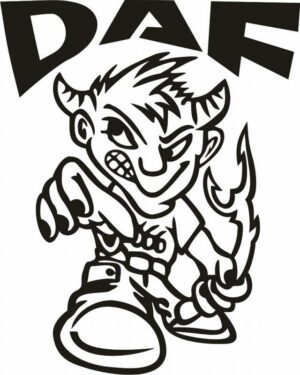 samolepka DAF 174