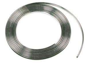 Dekorační chromová lišta 4m, 7 mm