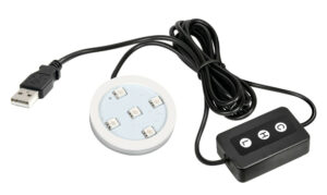 Led osvětlení 7 barev, 5xLED, 1m, USB