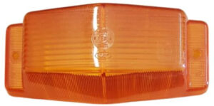 Náhradní sklo pro světla Double Burner - oranžové