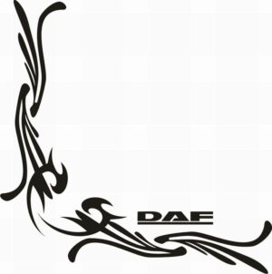 samolepka Dekor DAF 052