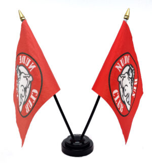 Stolní vlajky - Nude Bus Club