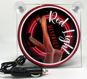 Světelný LED box - Black Heels 12/24V