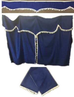 Záclonky do kamionu - bambulky