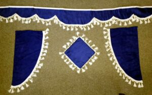 Záclonky UNI třásně- sada malá