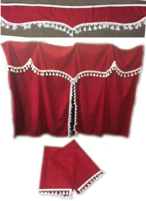 Záclonky do kamionu - třásně