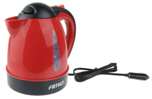 Rychlovarná konvice 24V, 300W, červená