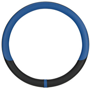 Potah na volant 44-46cm, modrý NOBLE